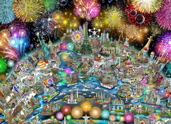 Charles Fazzino 홈페이지 아티스트 썸네일_찰스파지노