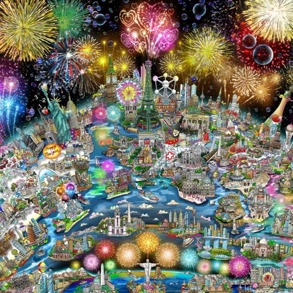 Charles Fazzino 홈페이지 아티스트 썸네일_찰스파지노